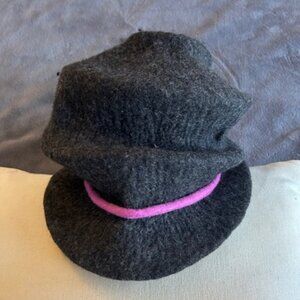 Women's Dress Wool Hat - Gray